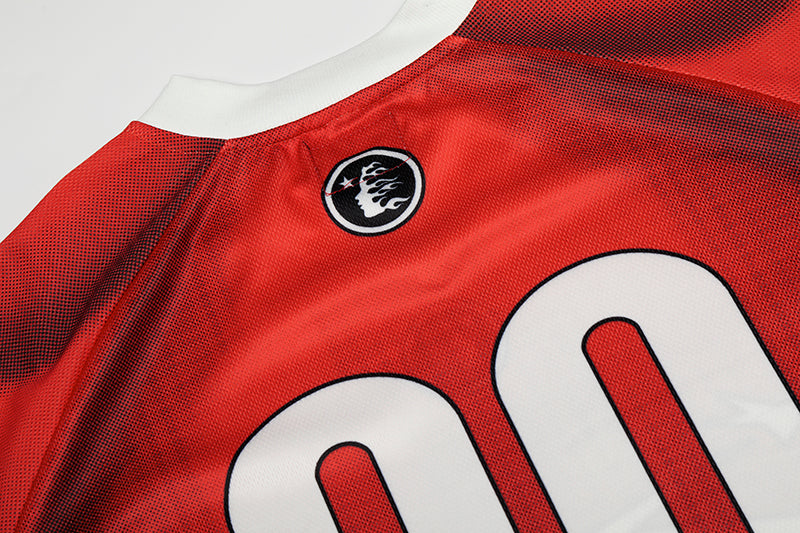 Hellstar 'Red Stripes' Mesh Jersey