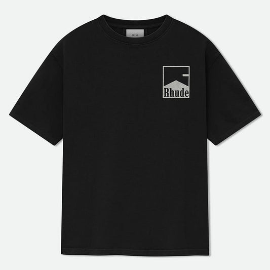 Rhude Cotton Chevron Logo T-Shirt RHUDE