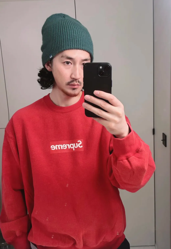 Supreme Washed Box Logo SS 25 Sweatshirt
