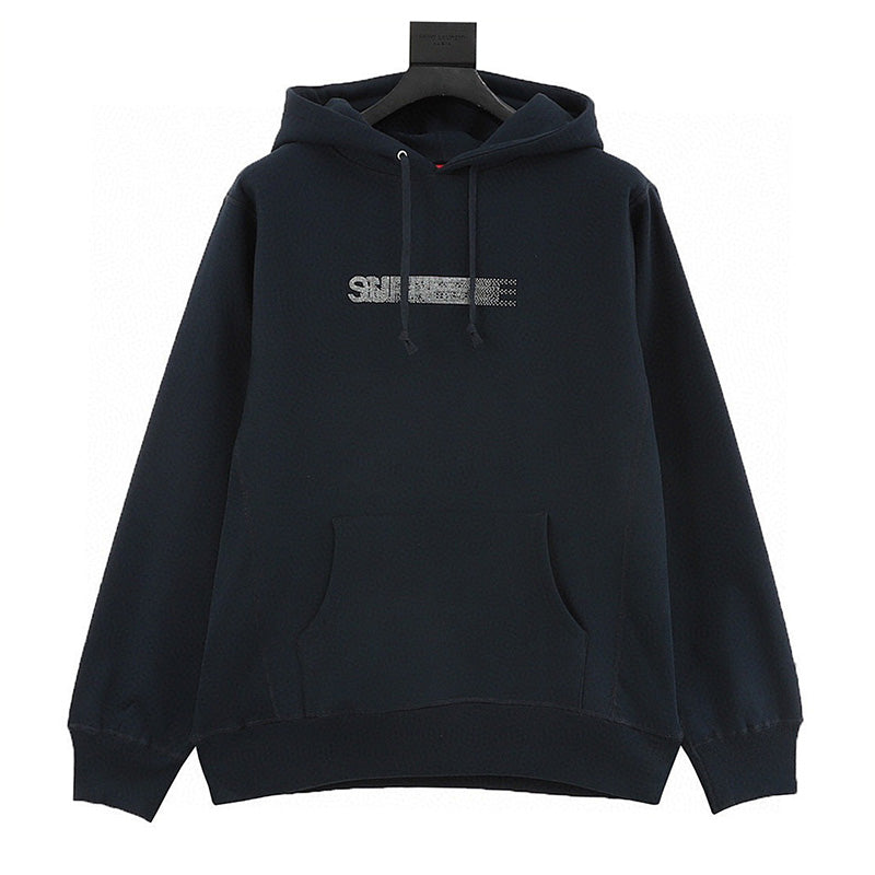 Supreme X Swarovski Motion Logo Hooded Sweatshirt