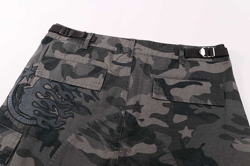 Hellstar Camouflage Printed Shorts