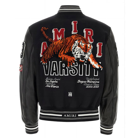 AMIRI Varsity Vintage Patch Bomber Jacket AMIRI