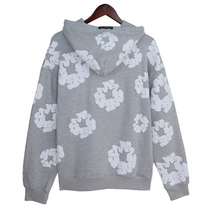 Denim Tears Pullovers Unisex Long Sleeves Cotton Hoodie DENIM TEARS