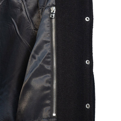 AMIRI thickened loose bomber baseball jacket black AMIRI