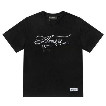 Amiri Smoke Embellished CrewneckT-Shirt AMIRI