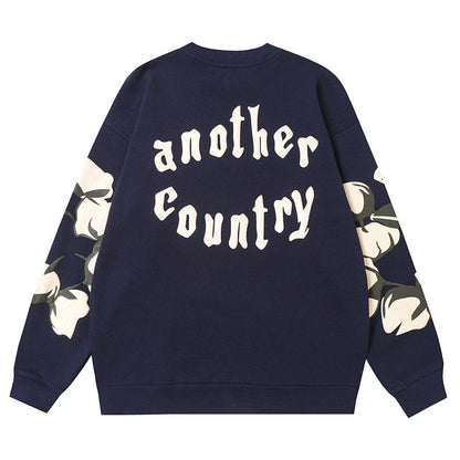 Denim Tears Kapok Pattern Printed Sweatshirts DENIM TEARS