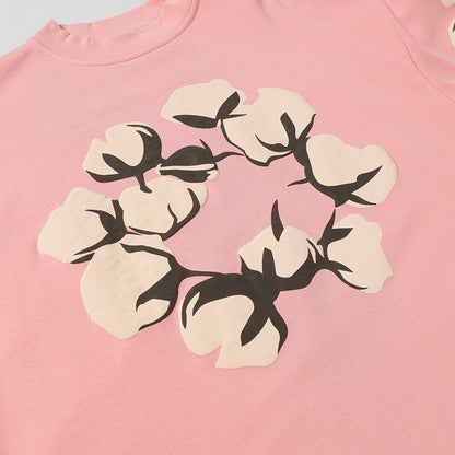 Denim Tears Kapok Pattern Printed Sweatshirts DENIM TEARS