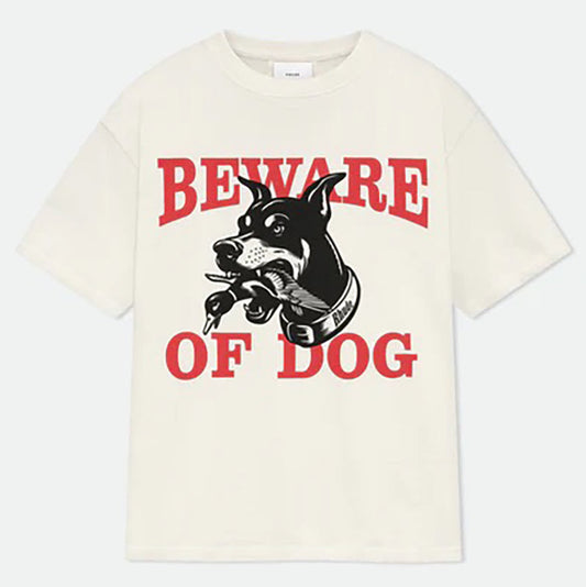 Rhude Warning logo T-shirt RHUDE