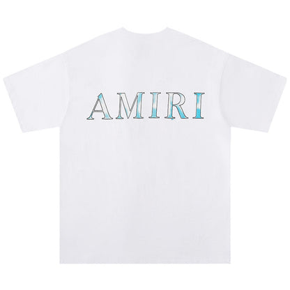 AMIRI Simple letter logo printing T-Shirts AMIRI