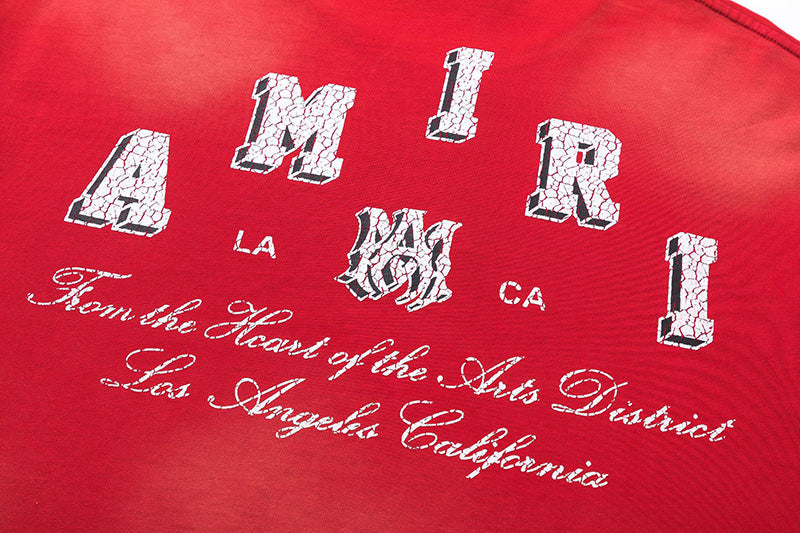 AMIRI LOGO Print Short Sleeve T-shirts AMIRI