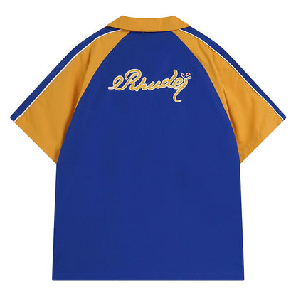 Rhude Letter Logo Printed Shirt RHUDE
