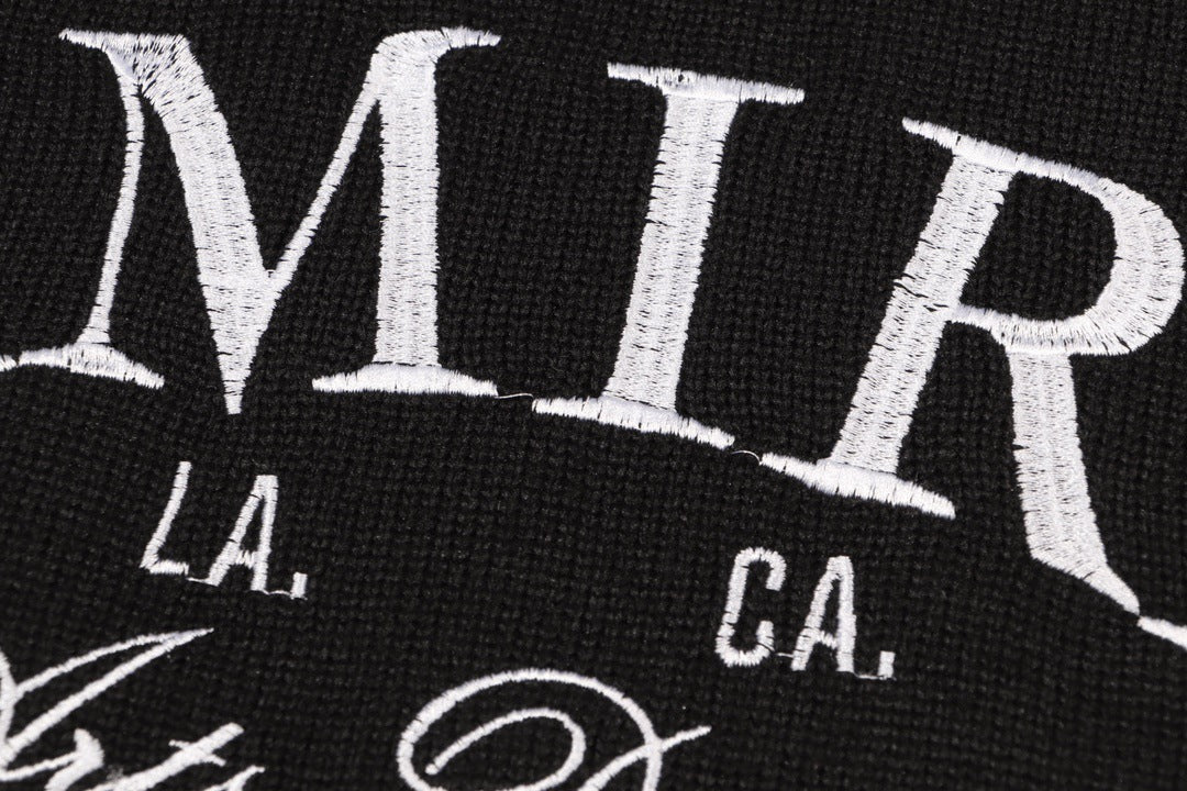 AMlRl Distressed Arts District Cotton  Sweaters AMIRI