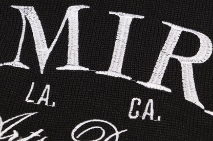 AMlRl Distressed Arts District Cotton  Sweaters AMIRI