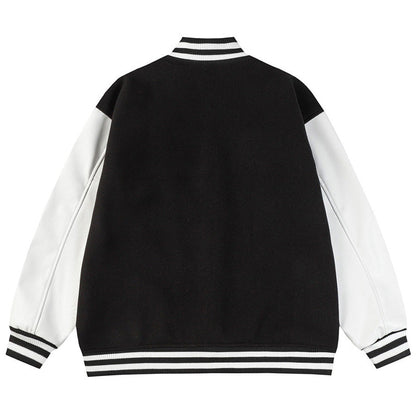 AMIRI Logo-Appliquéd Leather Bomber Jacket AMIRI