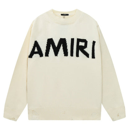 AMlRl Logo Knitted Sweater AMIRI