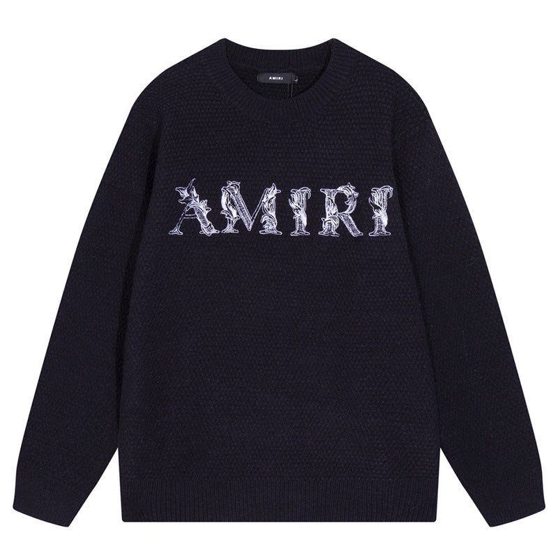 AMlRl Logo Knitted sweater AMIRI