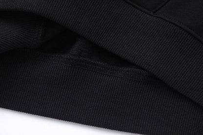 Denim Tears The Black Cotton Wreath Hoodie DENIM TEARS