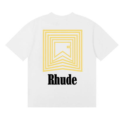 RHUDE Chevron Logo Repeat Tee RHUDE