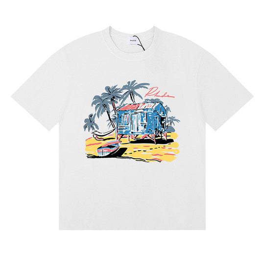 RHUDE Graphic-Print T-Shirts RHUDE