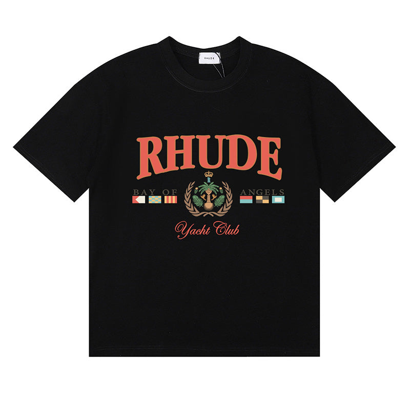 RHUDE Bay of Angels Yacht T-Shirts RHUDE