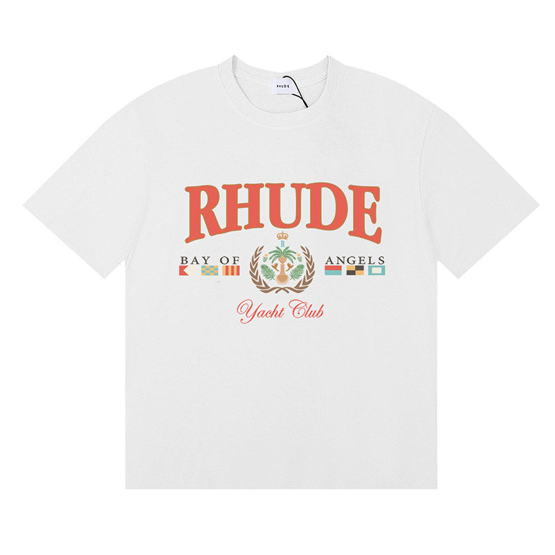 RHUDE Bay of Angels Yacht T-Shirts RHUDE