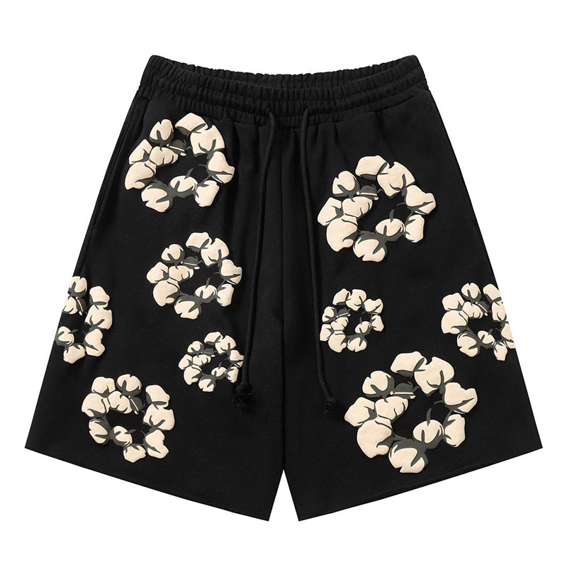 Denim Tears The Cotton Wreath Shorts DENIM TEARS