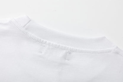 AMlRl Logo Embroidery T-Shirts AMIRI