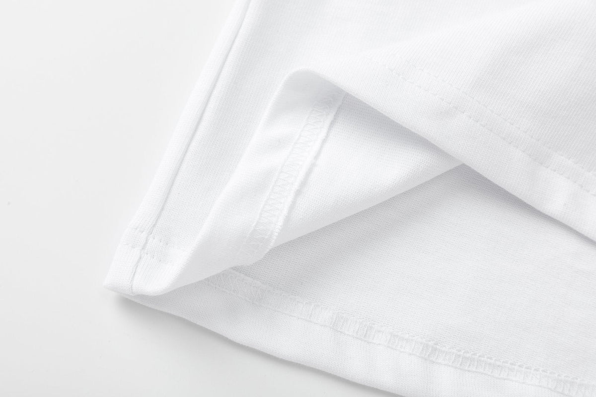 AMlRl Logo Embroidery T-Shirts AMIRI