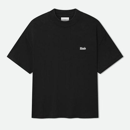 RHUDE ClassIque Mock Nnck Tee RHUDE