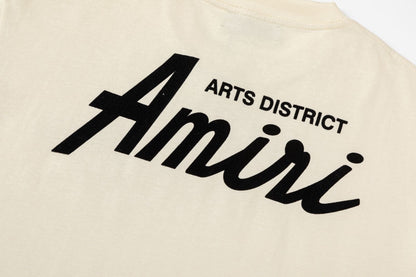 AMIRl Cotton Logo T-Shirts AMIRI