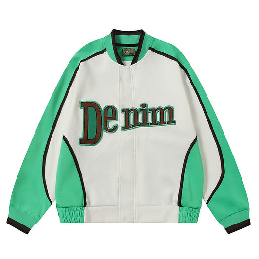 Denim Tears Green White Track Jackets DENIM TEARS