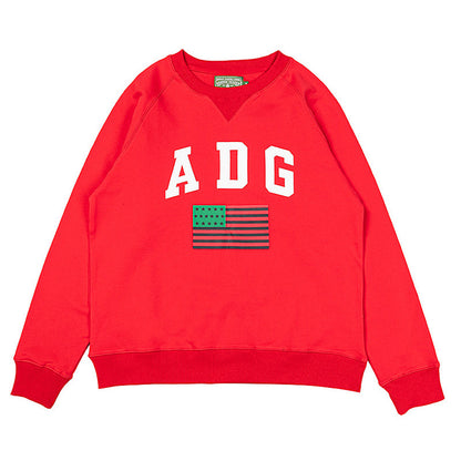 Denim Tears ADG Pan African American Flag Sweatshirt Purple Brand