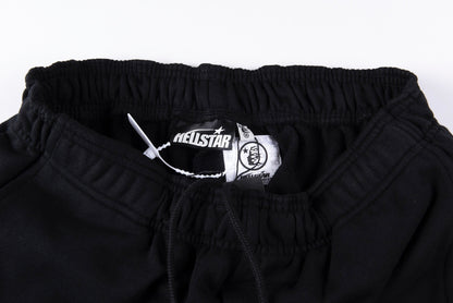 Hellstar Airbrushed Skull Closed Elastic Bottom Sweatpants