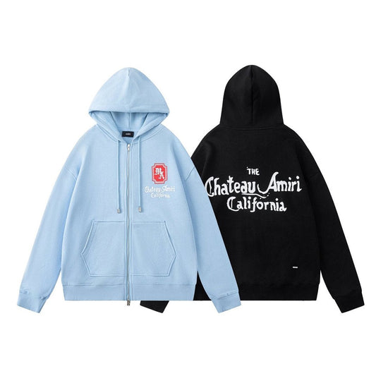 AMIRI Ma Chateau zip hoodie