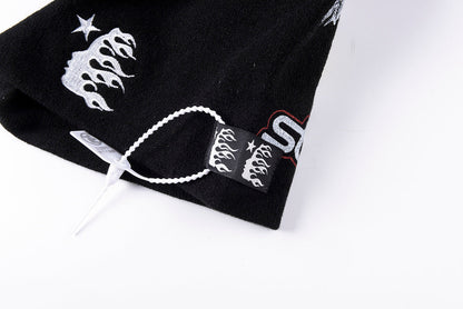 Hellstar Patch Print Beanie