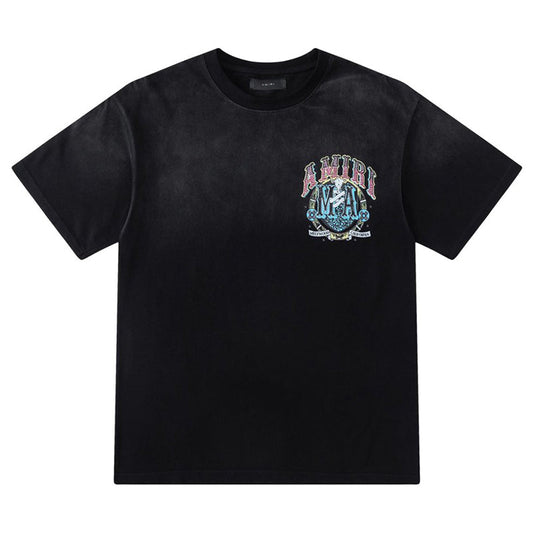 AMIRI crystal-embellished logo-print T-shirt