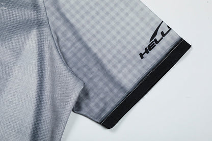 Hellstar 'Grey Stripes' Mesh Jersey