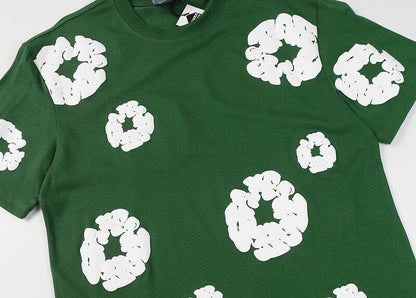 Denim Tears Men's Green T-shirt DENIM TEARS