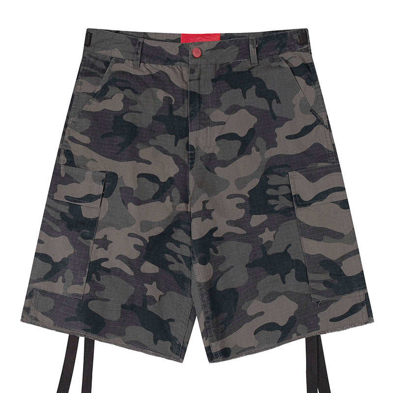 Hellstar Camouflage Printed Shorts