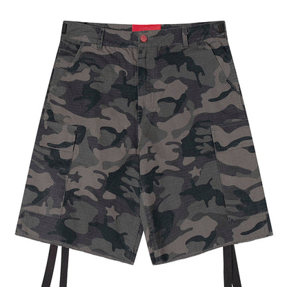 Hellstar Camouflage Printed Shorts