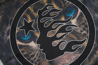 Hellstar Panther Print Mesh Jersey