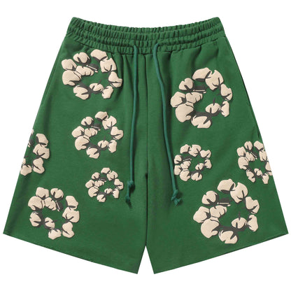 Denim Tears  Cactus Tears Wreath Shorts DENIM TEARS