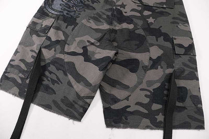 Hellstar Camouflage Printed Shorts