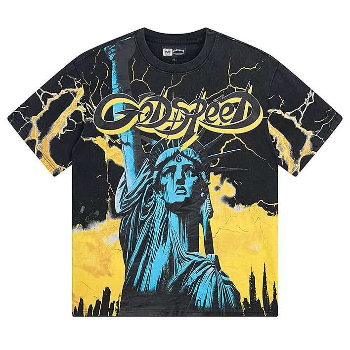 GODSPEED Statue Of Liberty T-shirt Godspeed
