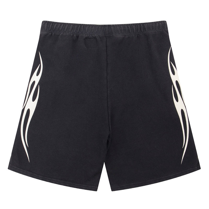 Hellstar Flame Printed Shorts