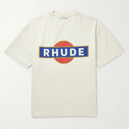 RHUDE Vintage Racer logo T-Shirt RHUDE