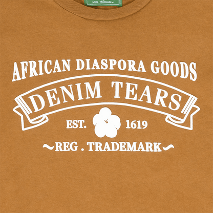 Denim Tears ADG T-Shirts Yellow DENIM TEARS
