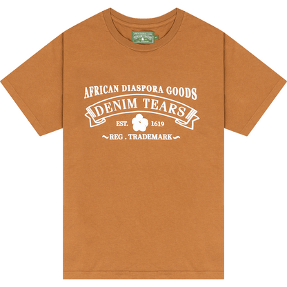 Denim Tears ADG T-Shirts Yellow DENIM TEARS