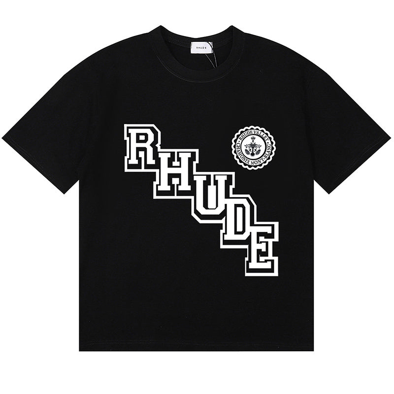 RHUDE Logo-Print Cotton T-Shirts RHUDE