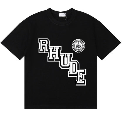 RHUDE Logo-Print Cotton T-Shirts RHUDE